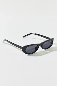 Kim Slim Oval Sunglasses