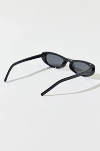 Kim Slim Oval Sunglasses