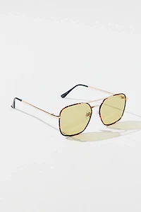 Moe Metal Aviator Sunglasses