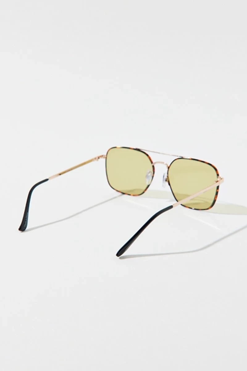 Moe Metal Aviator Sunglasses