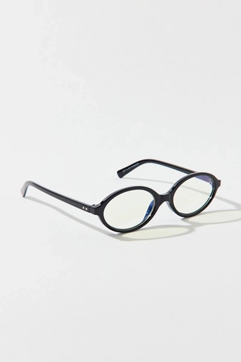 Vicky Oval Blue Light Glasses