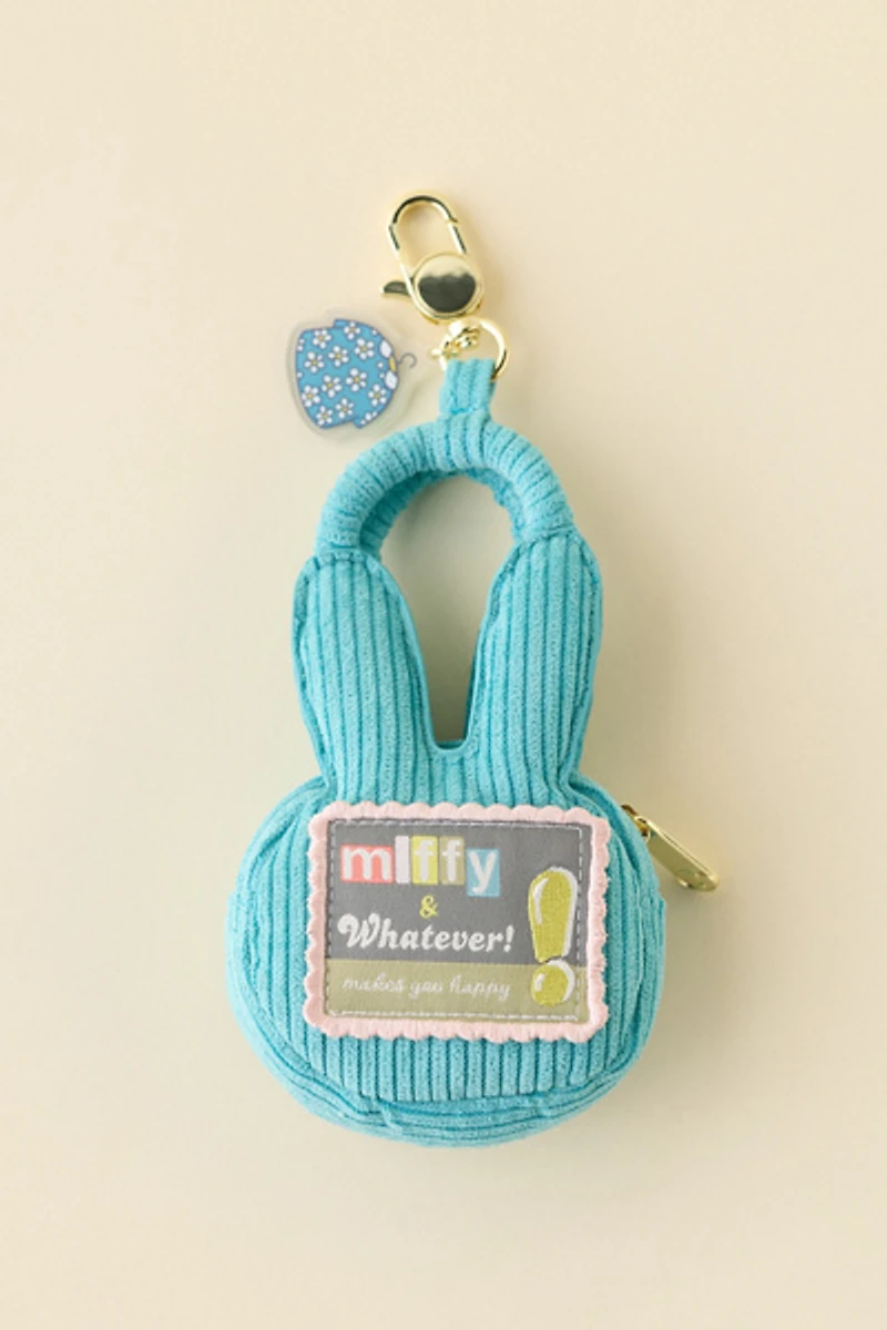 Whatever! Makes You Happy Miffy Corduroy Blind Box Mini Tote Bag Keychain