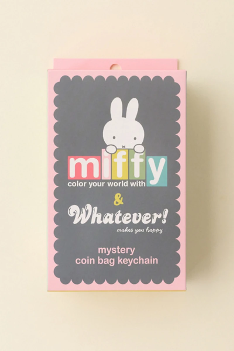 Whatever! Makes You Happy Miffy Corduroy Blind Box Mini Tote Bag Keychain