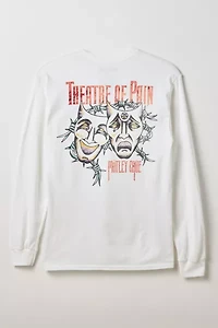 Mötley Crüe Theater Of Pain Graphic Long Sleeve Tee