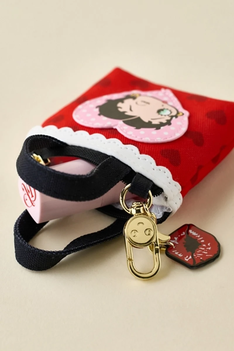 Whatever! Makes You Happy Betty Boop Mini Tote Bag Blind Box Keychain