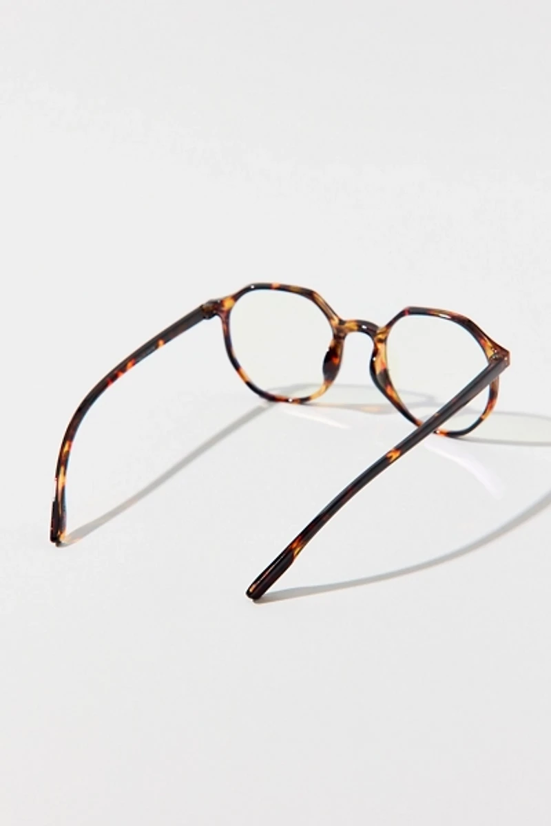 Denny Round Blue Light Glasses