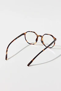 Denny Round Blue Light Glasses