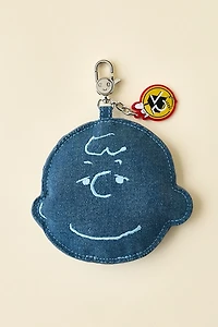 Whatever! Makes You Happy Peanuts Padded Denim Character Blind Box Keychain