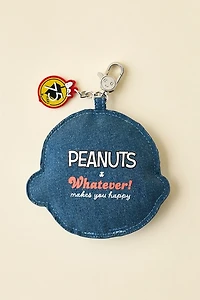Whatever! Makes You Happy Peanuts Padded Denim Character Blind Box Keychain