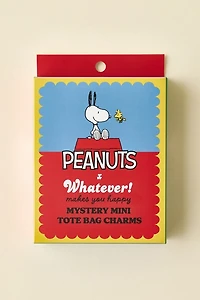 Whatever! Makes You Happy Peanuts In Clouds Mini Tote Bag Blind Box Keychain