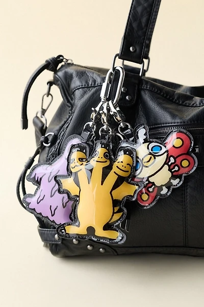 Whatever! Makes You Happy Chibi Godzilla Raids Again Blind Bag Padded Vinyl Keychain