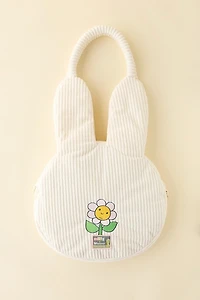 Whatever! Makes You Happy Miffy Head Corduroy Tote Bag