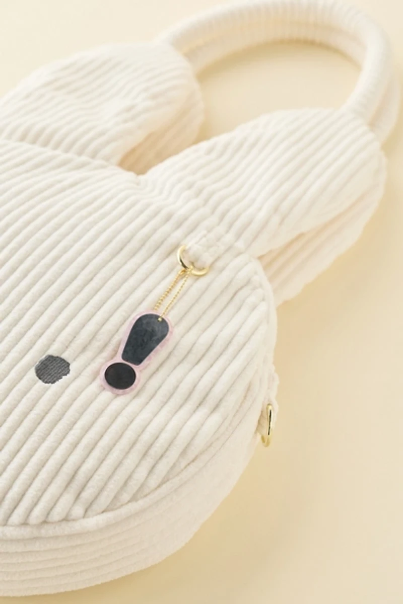 Whatever! Makes You Happy Miffy Head Corduroy Tote Bag