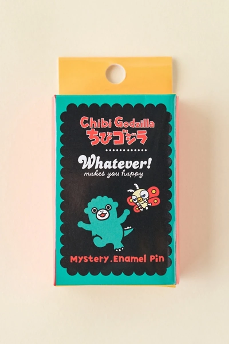 Whatever! Makes You Happy Chibi Godzilla Raids Again Blind Box Enameled Pin