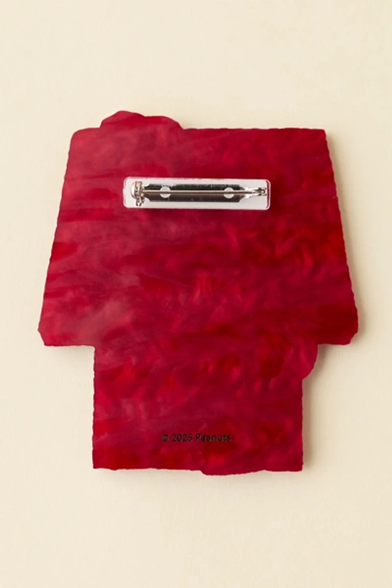 Whatever! Makes You Happy Peanuts Snoopy 75th Collectible Layered Acrylic Pin