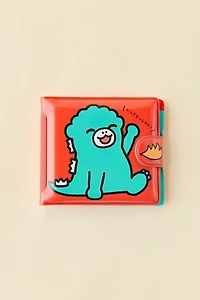 Whatever! Makes You Happy Chibi Godzilla Raids Again Father & Son Padded Vinyl Snap Wallet