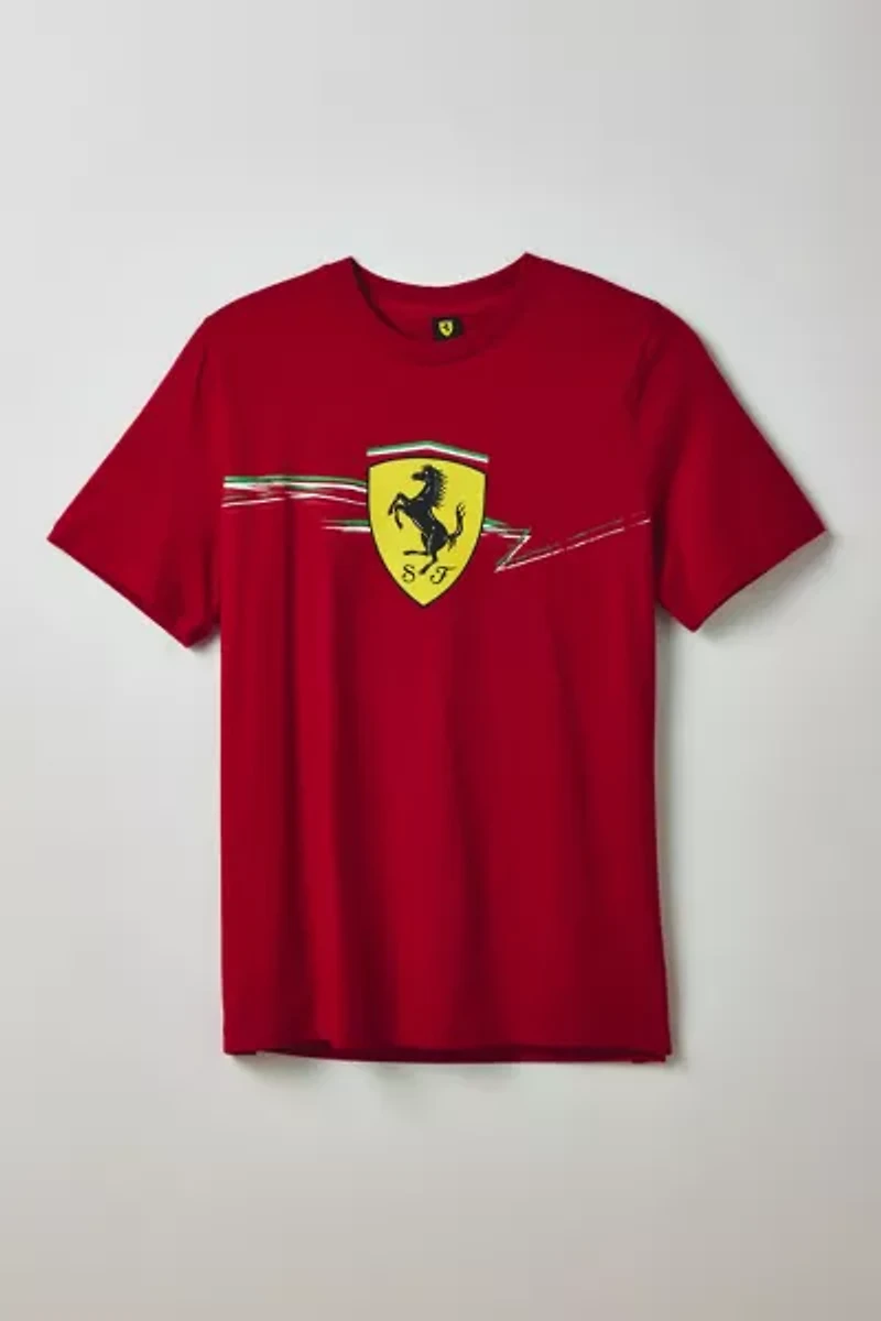 Puma Scuderia Ferrari Big Shield Graphic Tee