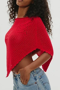 Frankies Bikinis Sophie Crochet Poncho