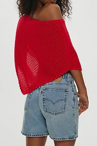 Frankies Bikinis Sophie Crochet Poncho