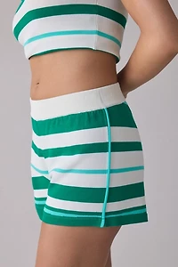 P.E Nation Retreat Stripe Knit Short