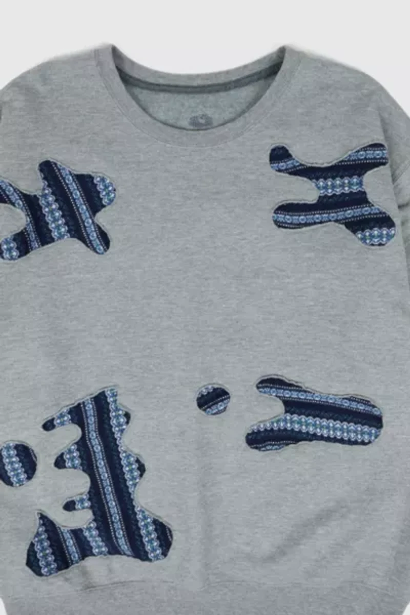 Reworked Spliced Crewneck
