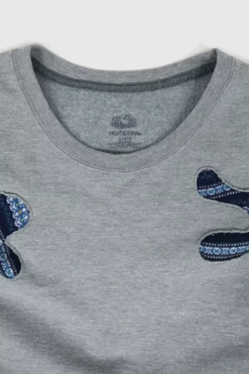 Reworked Spliced Crewneck