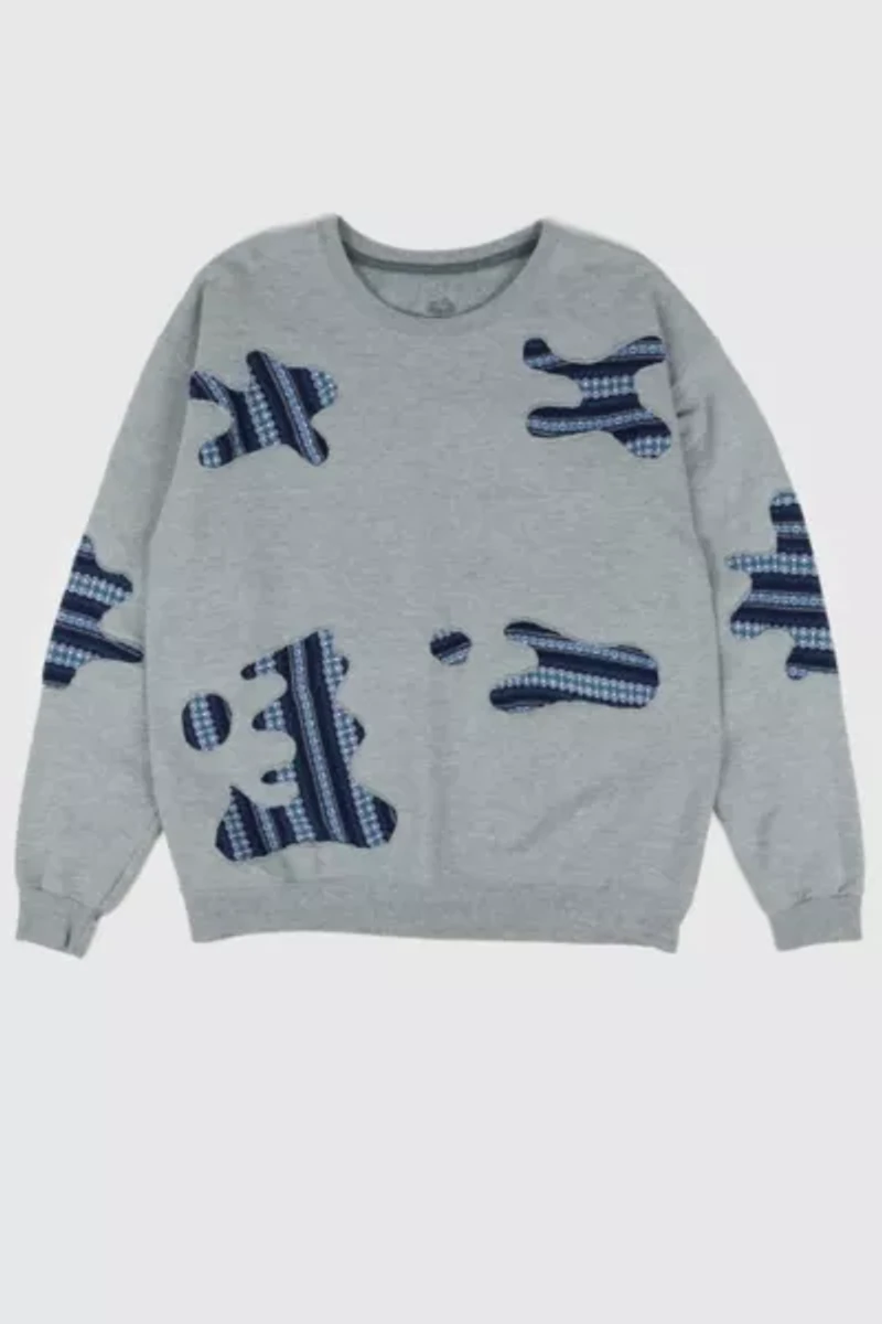 Reworked Spliced Crewneck