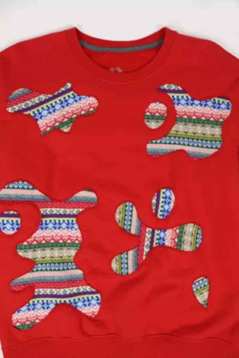 Reworked Spliced Crewneck