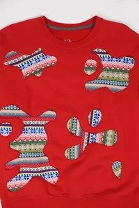 Reworked Spliced Crewneck