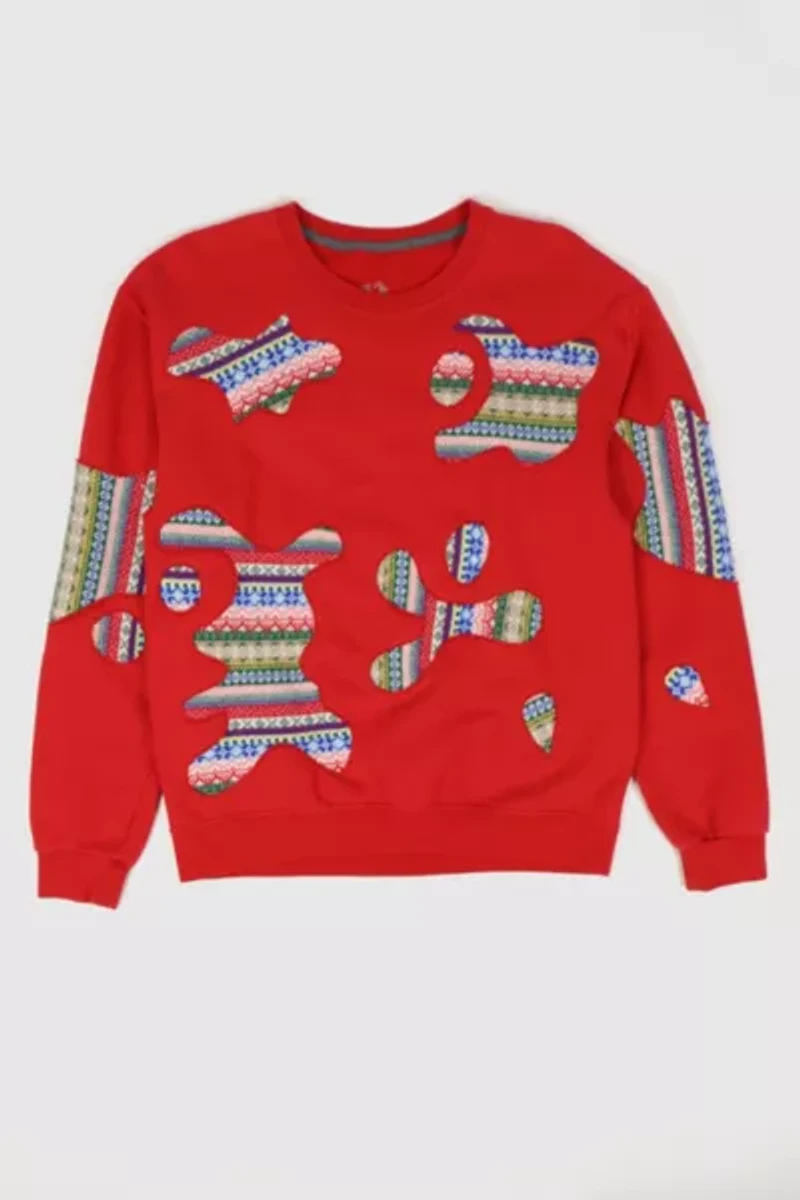 Reworked Spliced Crewneck