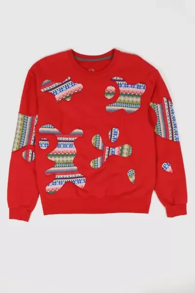 Reworked Spliced Crewneck