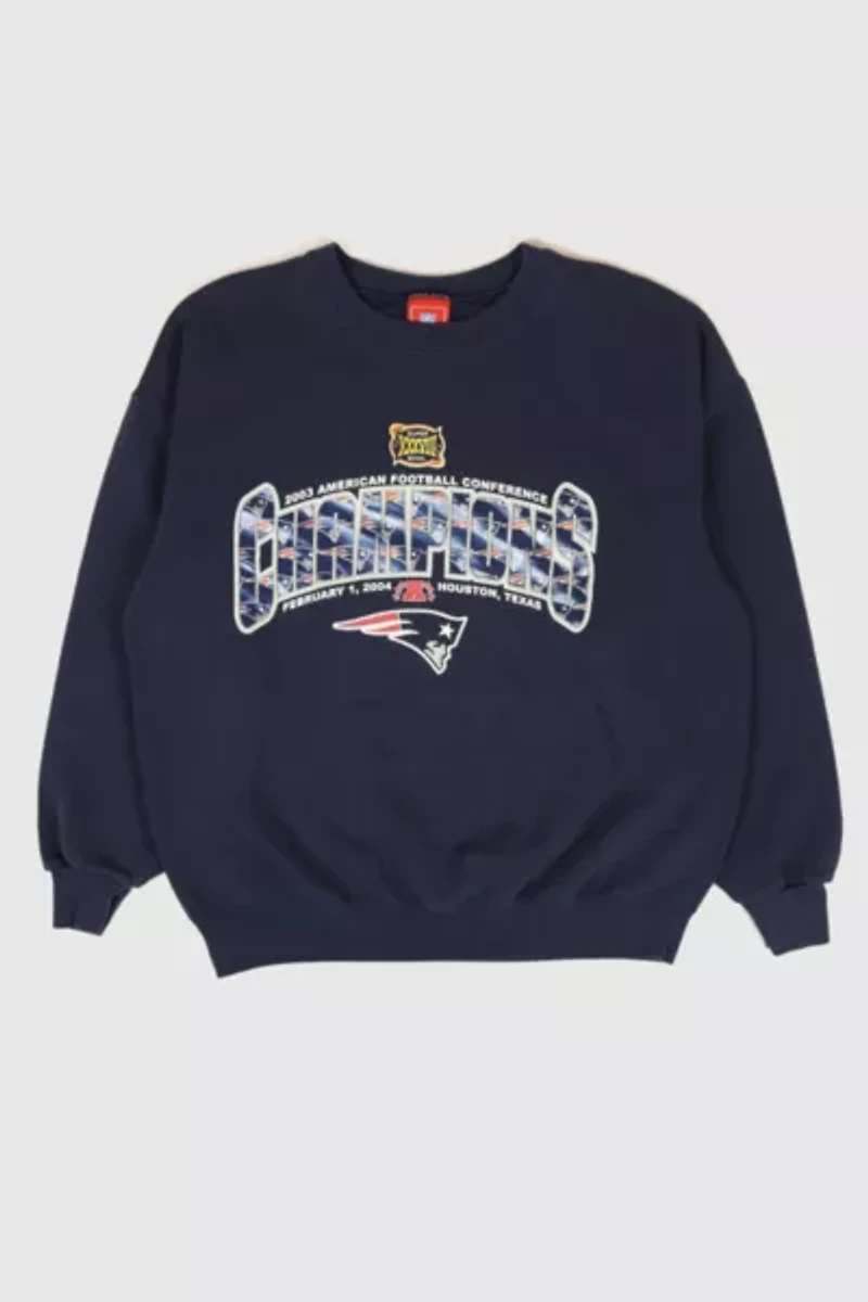 Vintage New England Patriots Super Bowl XXXVIII Crewneck