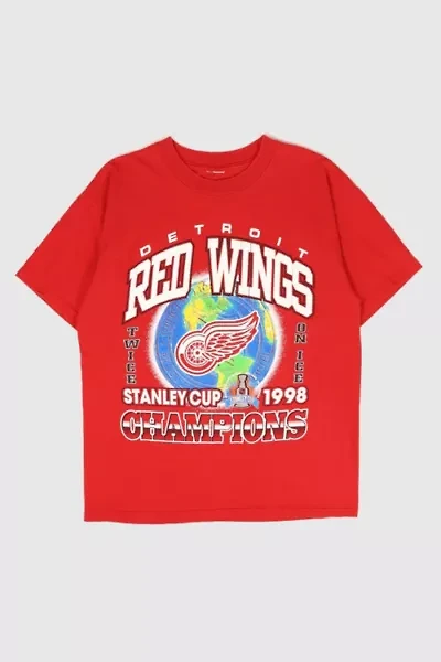 Vintage Detroit Red Wings 1998 Stanley Cup Champions Tee