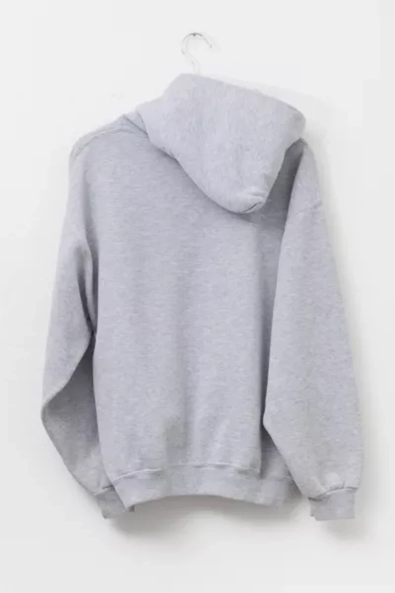 Vintage Y2K Russell Athletic Distressed Football Spell Out Hoodie Sweatshirt