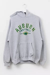 Vintage Y2K Russell Athletic Distressed Football Spell Out Hoodie Sweatshirt