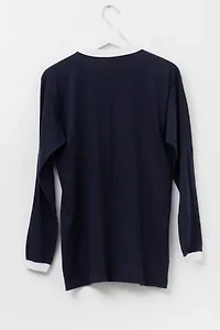 Vintage 1980s Distressed Tuxedo Graphic Long Sleeve T-Shirt