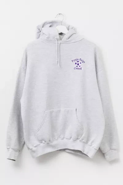 Vintage 1990s Distressed Soccer Ball Graphic Embroidered Hoodie Sweatshirt