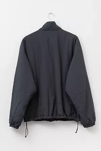 Vintage 1990s Gerry Fleece Linned Gray Bomber Deck Jacket