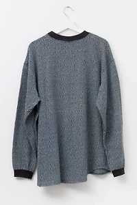 Vintage 1990s Mossimo All Over Print Long Sleeve Graphic T-Shirt