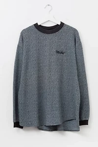 Vintage 1990s Mossimo All Over Print Long Sleeve Graphic T-Shirt