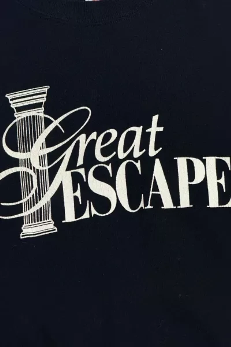Vintage 1980's Great Escape Fleece Crewneck Sweater