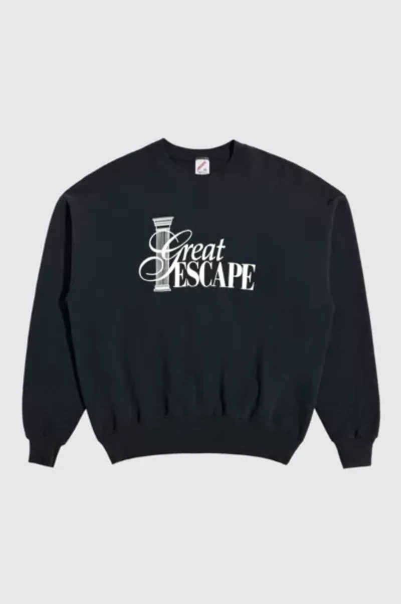 Vintage 1980's Great Escape Fleece Crewneck Sweater