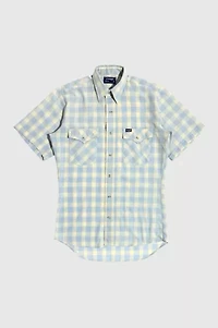 Vintage 1970's Wrangler Plaid Western Shirt