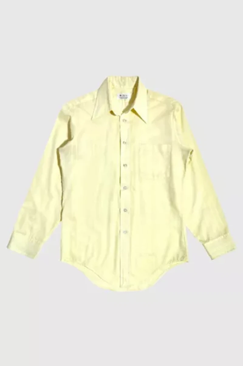 Vintage 1970's No Fade Ghost Stripe Disco Shirt