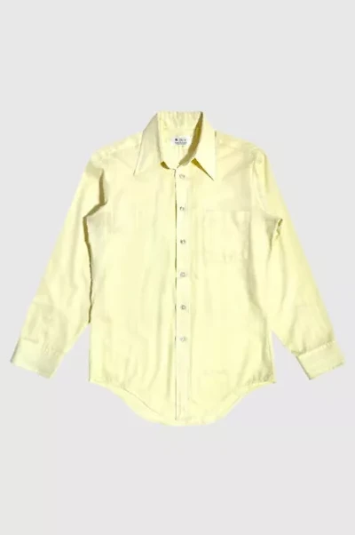 Vintage 1970's No Fade Ghost Stripe Disco Shirt