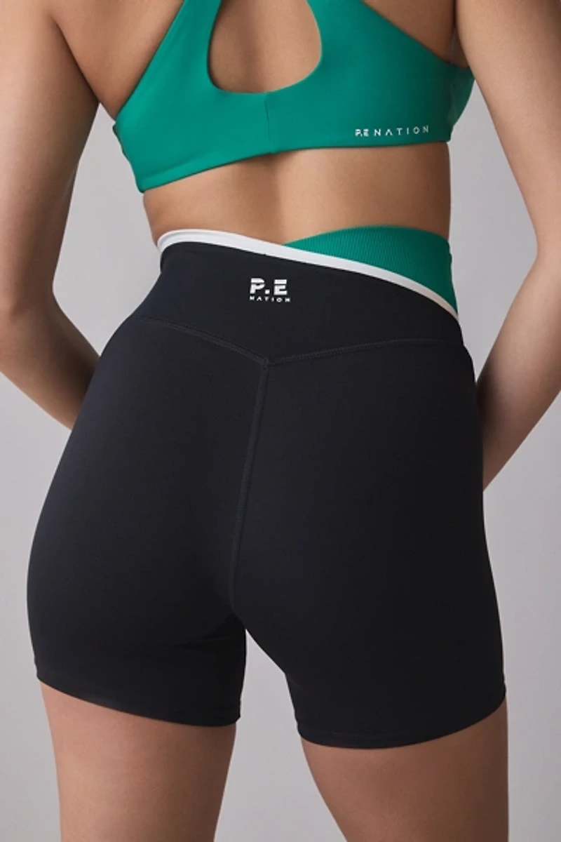 P.E Nation Status Crisscross 5" Bike Short