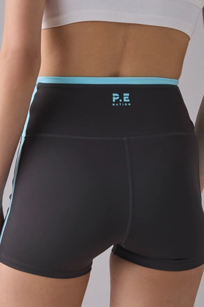 P.E Nation Convex Smokestone 3" Bike Shorts