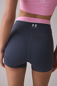 P.E Nation Reflect Layered Waistband 3" Bike Short