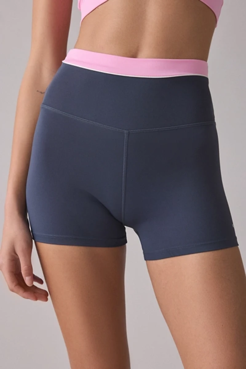 P.E Nation Reflect Layered Waistband 3" Bike Short