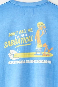 The Critical Slide Society Sabbatical Oversized Graphic Tee